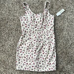 NWT Floral mini dress